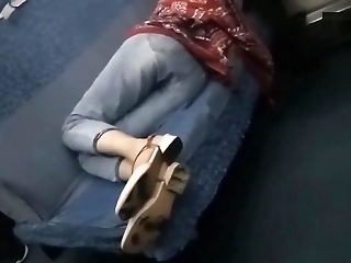 Chinese Looker Quiescent On Be Passed On Train